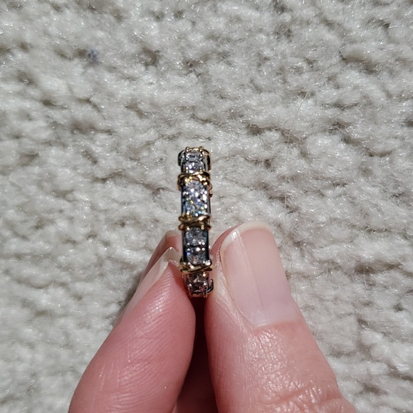 Brand New Women's 2 ring, wedding ring Engagement jewelry - Picture 4 of 6